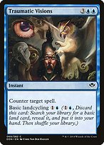 Magic the Gathering Card - Traumatic Visions - MTG Circle