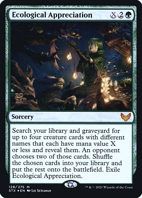 Magic the Gathering Card - Ecological Appreciation - MTG Circle