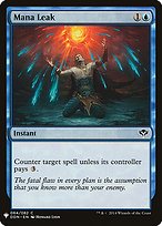 Magic the Gathering Card - Mana Leak - MTG Circle