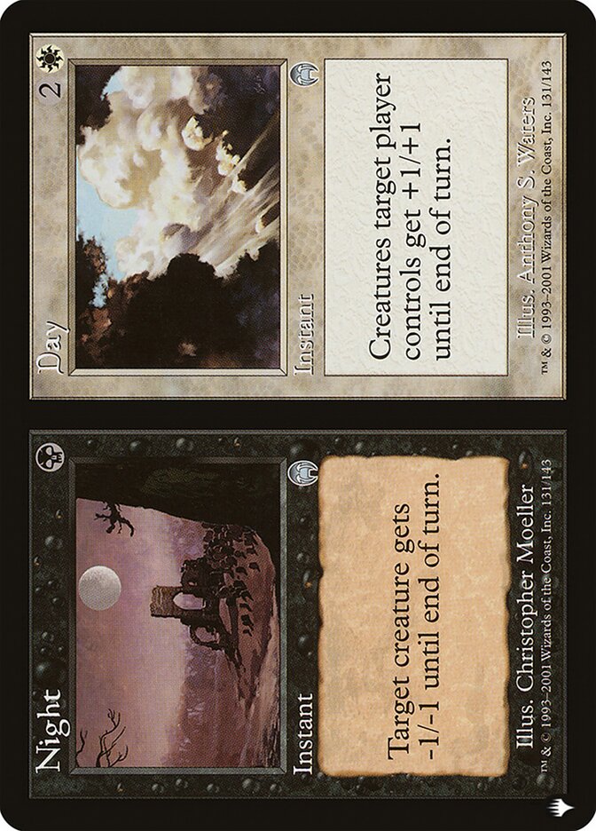 Magic the Gathering Card - Night // Day - MTG Circle