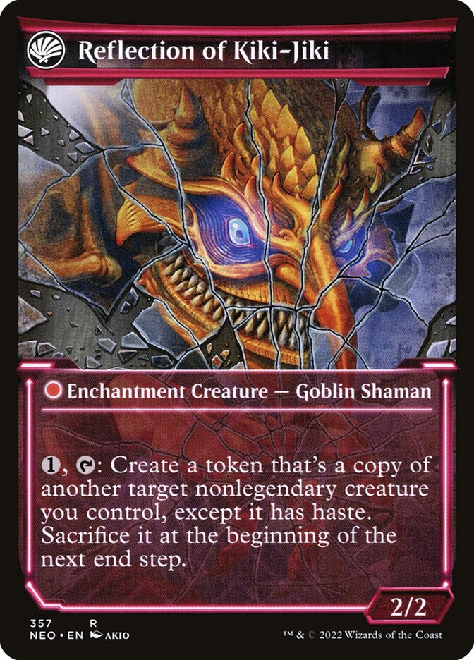 Magic the Gathering Card - Reflection of Kiki-Jiki - MTG Circle