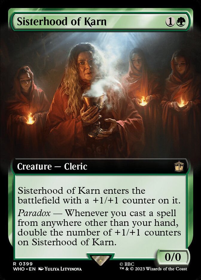 Magic the Gathering Card - Sisterhood of Karn - MTG Circle