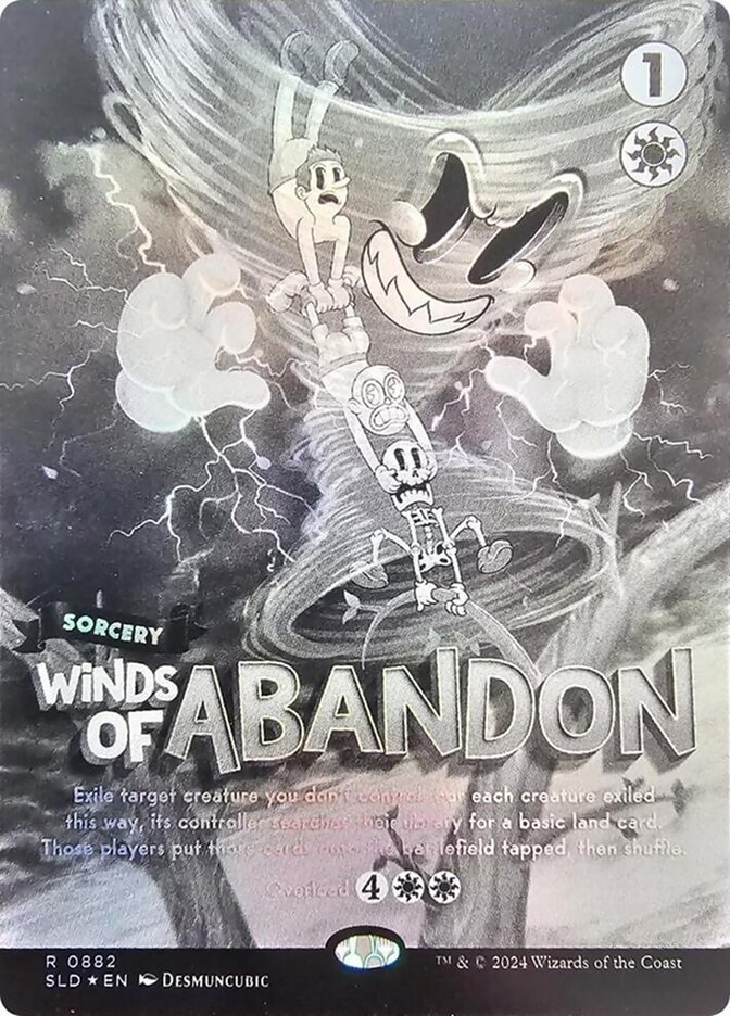 Magic the Gathering Card - Winds of Abandon - MTG Circle