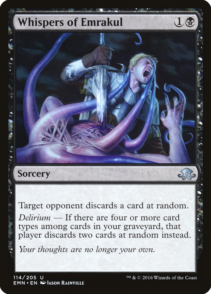 Magic the Gathering Card - Whispers of Emrakul - MTG Circle
