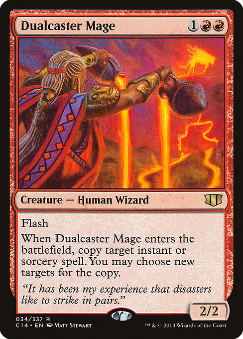 Magic the Gathering Card - Dualcaster Mage - MTG Circle