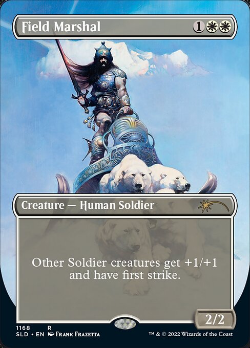 Magic the Gathering Card - Field Marshal - MTG Circle