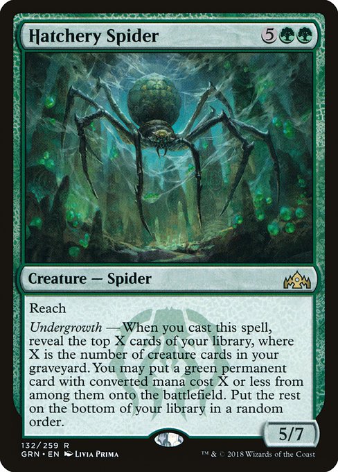 Magic the Gathering Card - Hatchery Spider - MTG Circle