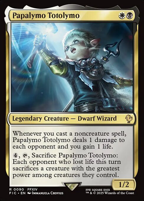 Magic the Gathering Card - Papalymo Totolymo - MTG Circle