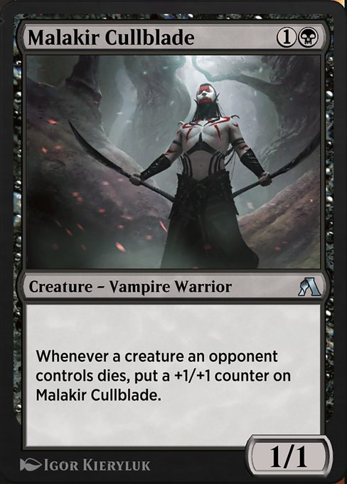 Magic the Gathering Card - Malakir Cullblade - MTG Circle