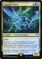 Magic the Gathering Card - Gargoyle Flock - MTG Circle