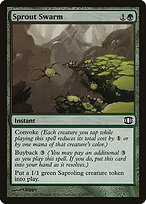 Magic the Gathering Card - Sprout Swarm - MTG Circle