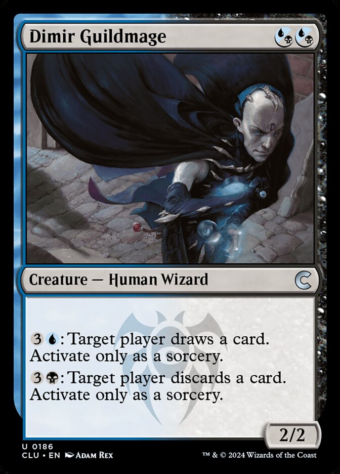 Magic the Gathering Card - Dimir Guildmage - MTG Circle