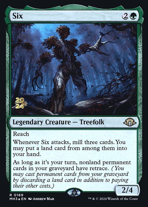 Magic the Gathering Card - Six - MTG Circle