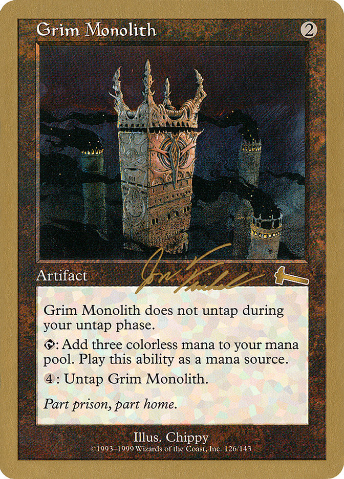Magic the Gathering Card - Grim Monolith - MTG Circle