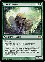 Magic the Gathering Card - Garruk's Horde - MTG Circle