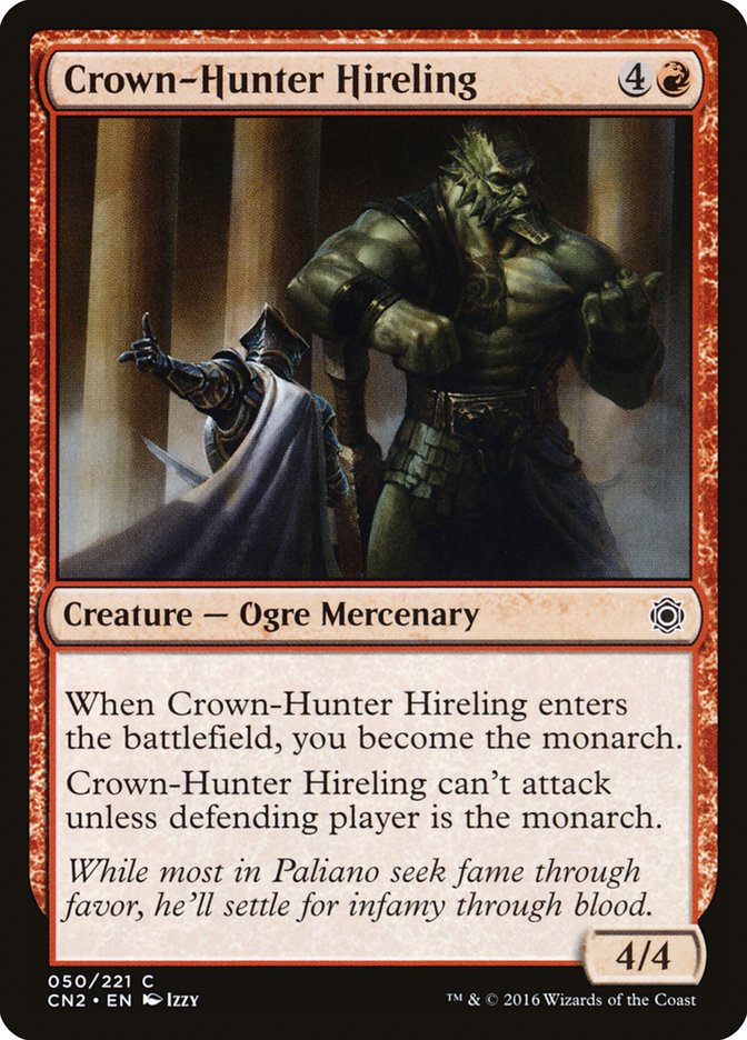 Magic the Gathering Card - Crown-Hunter Hireling - MTG Circle