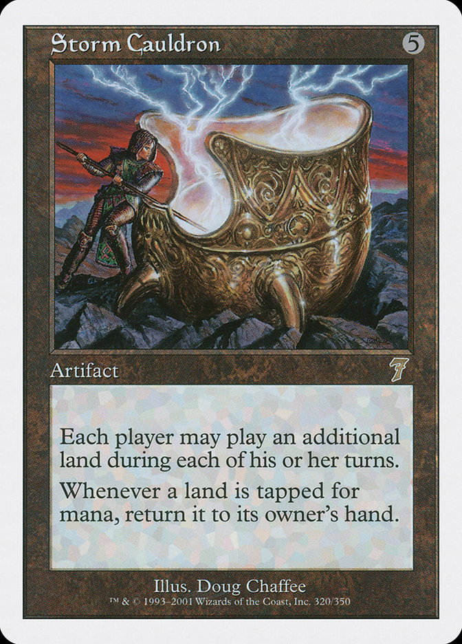 Magic the Gathering Card - Storm Cauldron - MTG Circle