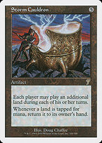 Magic the Gathering Card - Storm Cauldron - MTG Circle