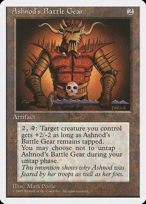 Magic the Gathering Card - Ashnod's Battle Gear - MTG Circle