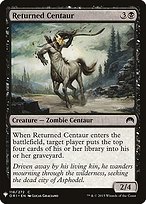 Magic the Gathering Card - Returned Centaur - MTG Circle