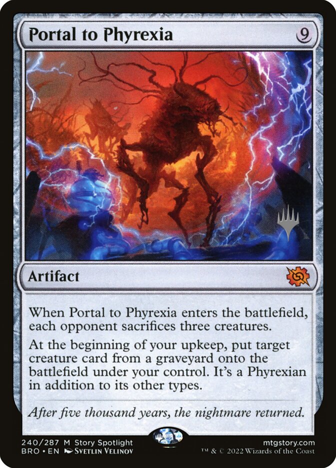 Magic the Gathering Card - Portal to Phyrexia - MTG Circle