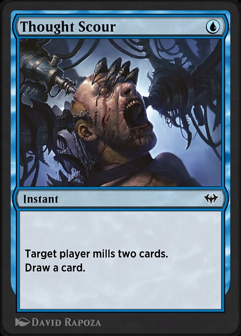 Magic the Gathering Card - Thought Scour - MTG Circle