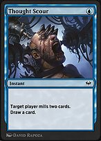 Magic the Gathering Card - Thought Scour - MTG Circle
