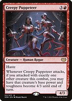 Magic the Gathering Card - Creepy Puppeteer - MTG Circle