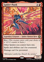 Magic the Gathering Card - Spider-Punk - MTG Circle