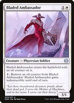 Magic the Gathering Card - Bladed Ambassador - MTG Circle