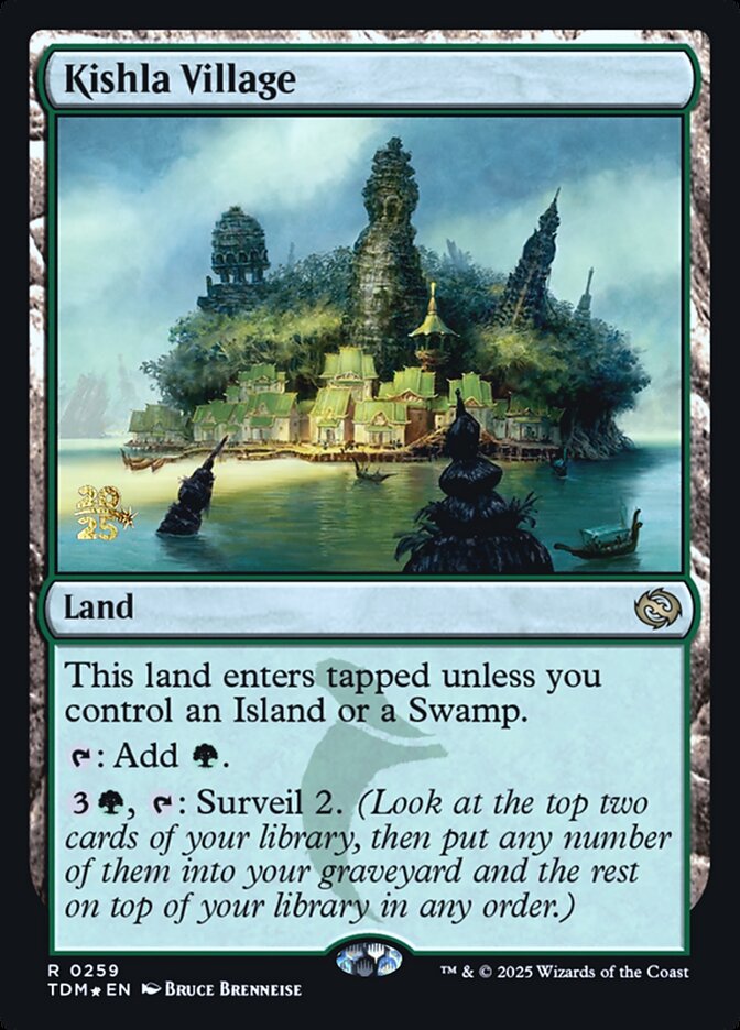 Magic the Gathering Card - Kishla Village - MTG Circle