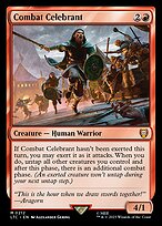 Magic the Gathering Card - Combat Celebrant - MTG Circle