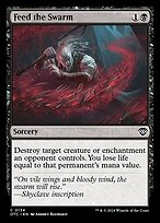 Magic the Gathering Card - Feed the Swarm - MTG Circle