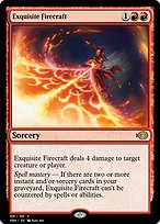 Magic the Gathering Card - Exquisite Firecraft - MTG Circle