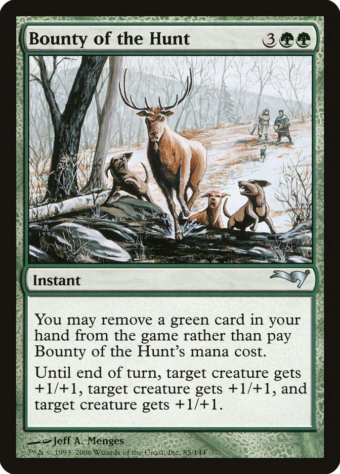 Magic the Gathering Card - Bounty of the Hunt - MTG Circle