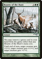 Magic the Gathering Card - Bounty of the Hunt - MTG Circle