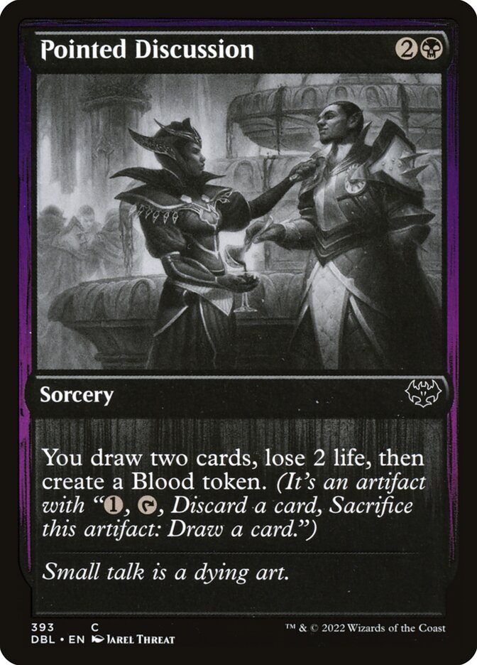 Magic the Gathering Card - Pointed Discussion - MTG Circle