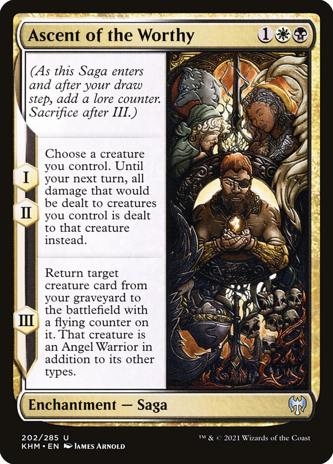 Magic the Gathering Card - Ascent of the Worthy - MTG Circle