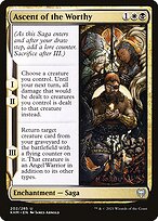Magic the Gathering Card - Ascent of the Worthy - MTG Circle