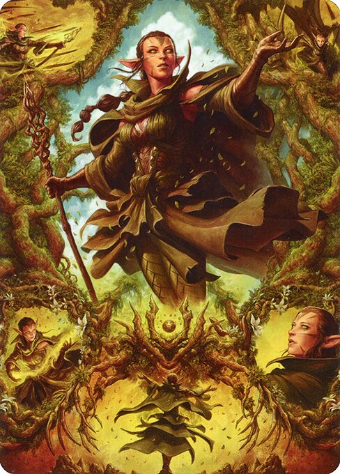 Magic the Gathering Card - Nissa of Shadowed Boughs - MTG Circle