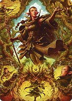 Magic the Gathering Card - Nissa of Shadowed Boughs // Nissa of Shadowed Boughs - MTG Circle