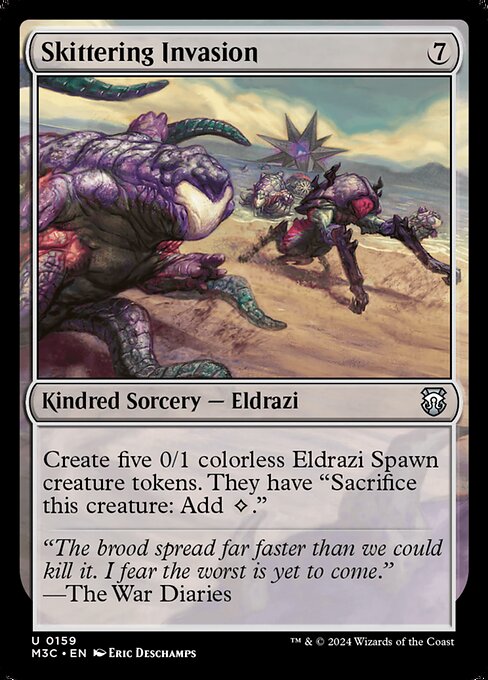 Magic the Gathering Card - Skittering Invasion - MTG Circle