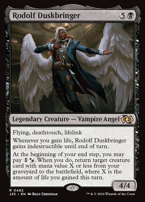 Magic the Gathering Card - Rodolf Duskbringer - MTG Circle