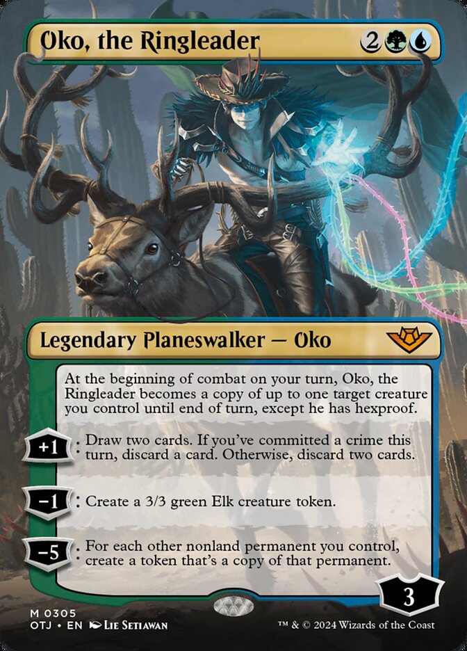 Magic the Gathering Card - Oko, the Ringleader - MTG Circle