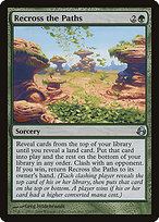 Magic the Gathering Card - Recross the Paths - MTG Circle