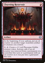 Magic the Gathering Card - Churning Reservoir - MTG Circle