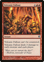 Magic the Gathering Card - Volcanic Fallout - MTG Circle