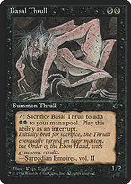 Magic the Gathering Card - Basal Thrull - MTG Circle