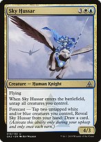 Magic the Gathering Card - Sky Hussar - MTG Circle