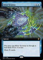 Magic the Gathering Card - Silver Scrutiny - MTG Circle